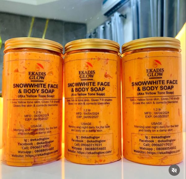 Snow White face and body soap